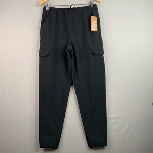 Eddie Bauer Women’s Frostfighter Joggers Black Cargo Pants.Women’s 6. (NWT).